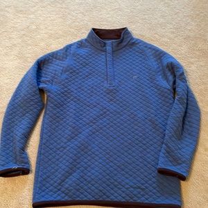 Southern Point mens small quilted 1/4 pullover. Great condition